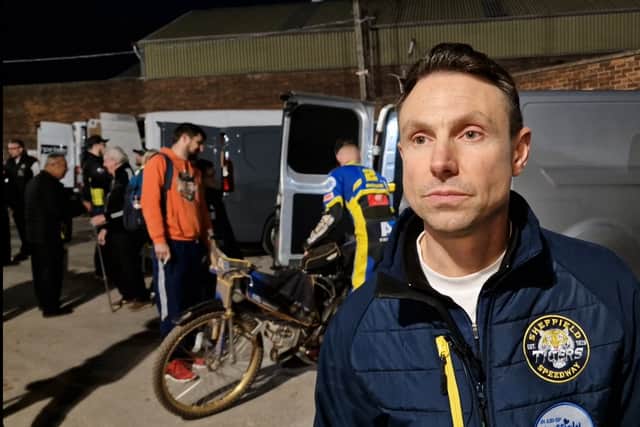 Sheffield speedway boss Simon Stead. Photo: David Kessen, Iconic Media