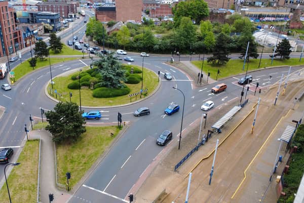 Shalesmoor Roundabout in Sheffield is due to be removed and become a traffic light controlled junction.