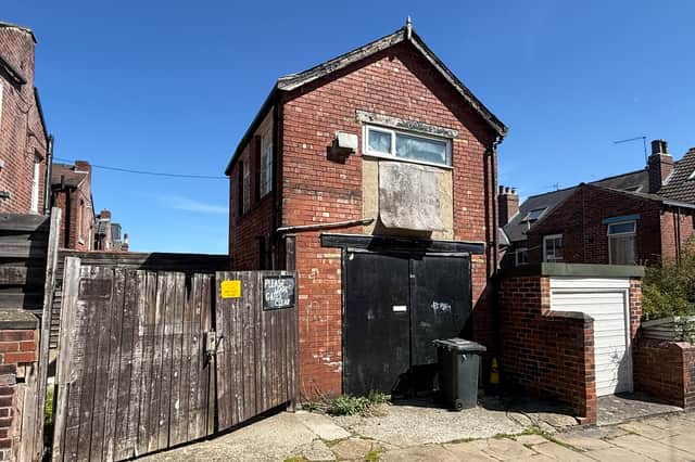 Former coach house on Carrington Road is up for auction with a guide price of £50,000.