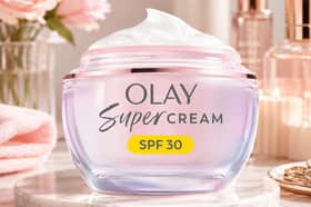 The Olay Super Cream combines SPF30 protection with five skincare benefits in one lightweight moisturiser.