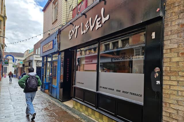 Gut Level bar and event space is also on Chapel Walk.