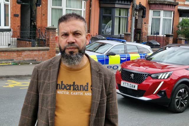 Ward councillor for Burngreave, Mustafa Ahmed [Green Party], who took his post in the May Local Elections, has his back at using ex-military to tackle anti-social behaviour in Page Hall
