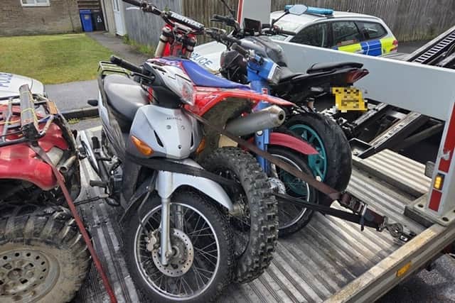 Bikes seized