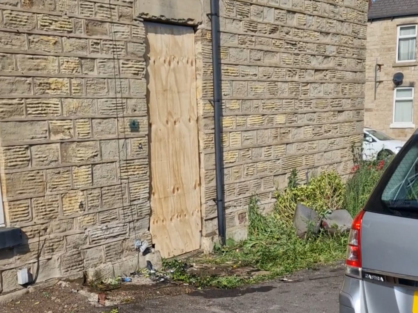 Car crashes into house in Sheffield street