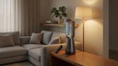 The bladeless tower fan combines cooling features with a slim modern design