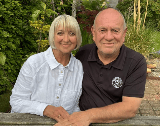 Dave and his wife Maggie Smith first met at Thornbridge School in Sheffield in 1965 and tied the knot 50 years ago in 1976.