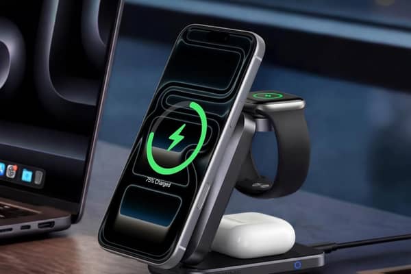 Anker's new folding charger is a travel tool that can charge three devices at once