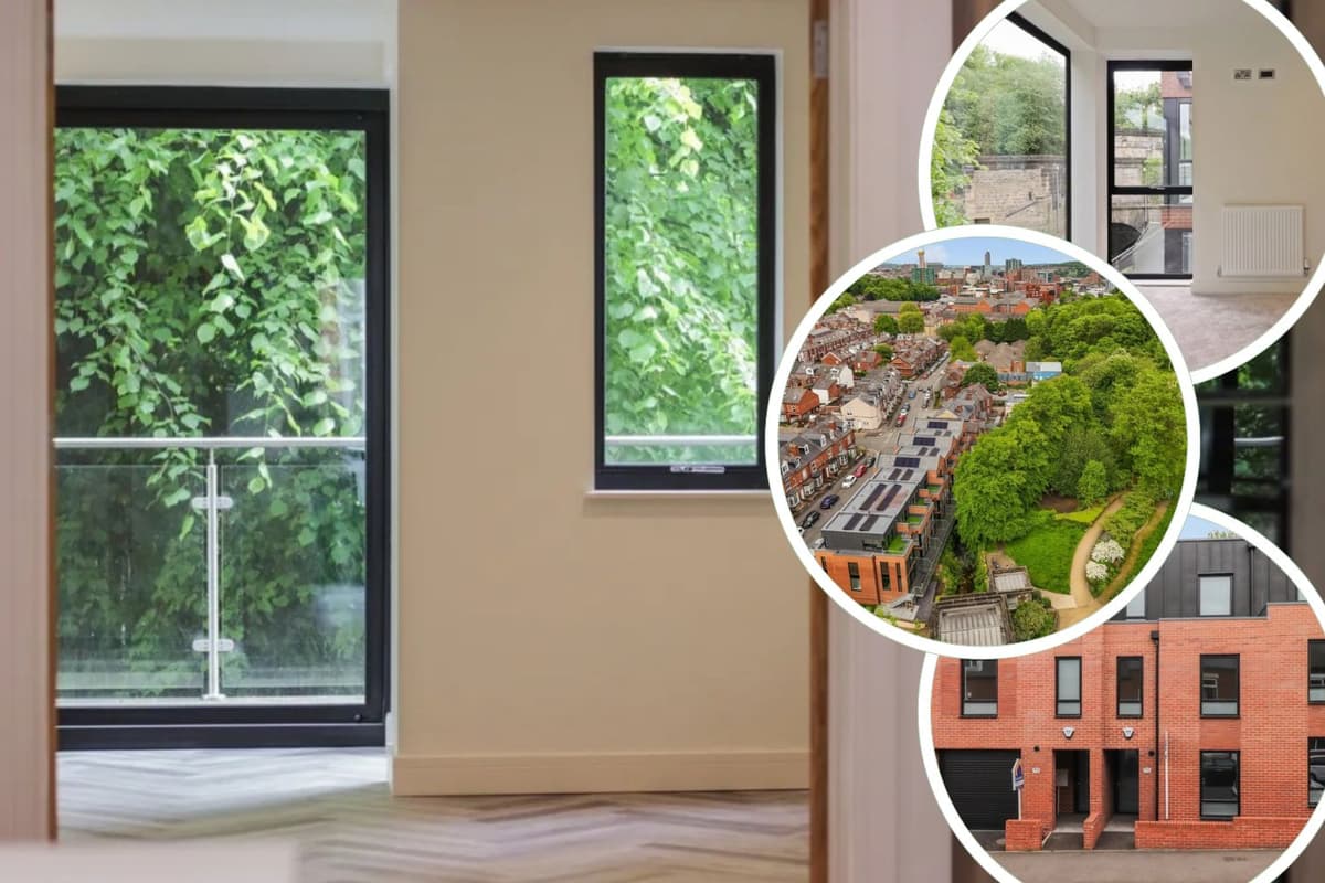 Genießen Sie einen atemberaubenden Blick über den Sheffield General ...