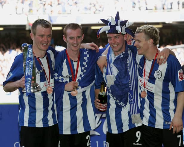 Glenn Whelan (left) has been installed as Livingston’s new head coach.