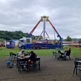 Farrar's funfair is setting up in Endcliffe Park.