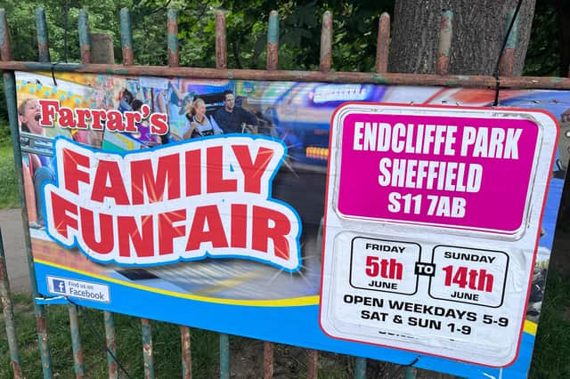 The fair is back in Endcliffe Park.