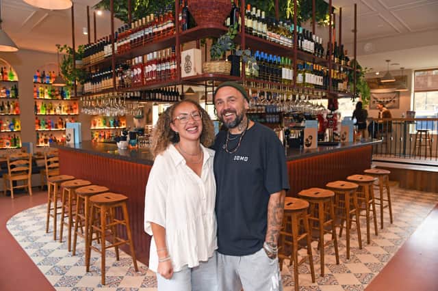 Sarah Elliot-Busceddu and her husband, Sardinia-born chef Raffaele "Rafa" Busceddu