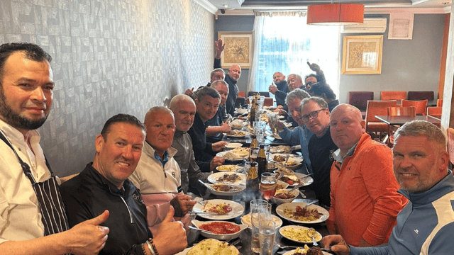 Paul Heckingbottom, Dean Windass and Mark Crossley visited a popular Sheffield resturant earlier this week.