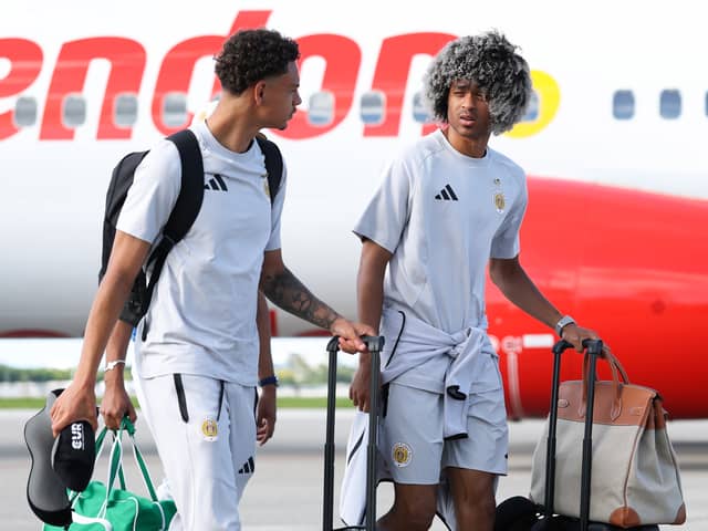 Tahith Chong (right) will be hoping to make his mark at this summer’s World Cup.