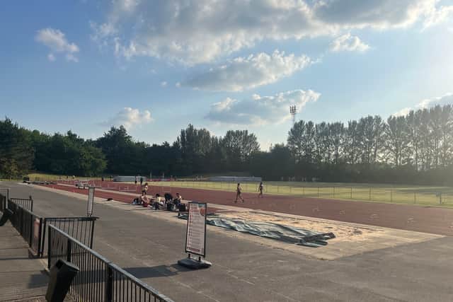 Woodbourn Road athletics stadium currently cannot be used athletics competitions, events, school sports days or independent training.   