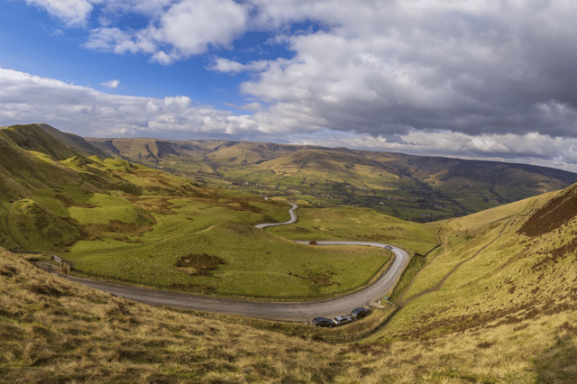 The Snake Pass in the Peak District has been crowned one of the UK’s most scenic road trips, according to a new study.
