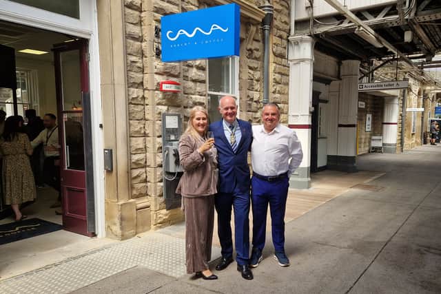 The opening marks the third station cafe for Cawa