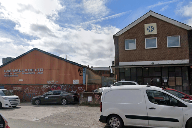 The FW Wallace workshop and Christ Church Central buildings will be demolished as part of the Fitzwilliam flats plan.