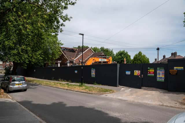 Demolition work has started at the Shiregreen Arms, formerly The Penguin, on Mason Lathe Road, Shiregreen, Sheffield. Photo: Dean Atkins, Iconic Media