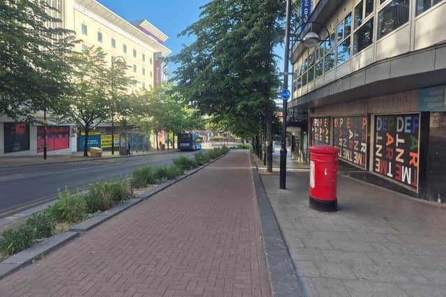 Nearby Angel Street shows the standard of materials to be used on Castle Street, the council says.