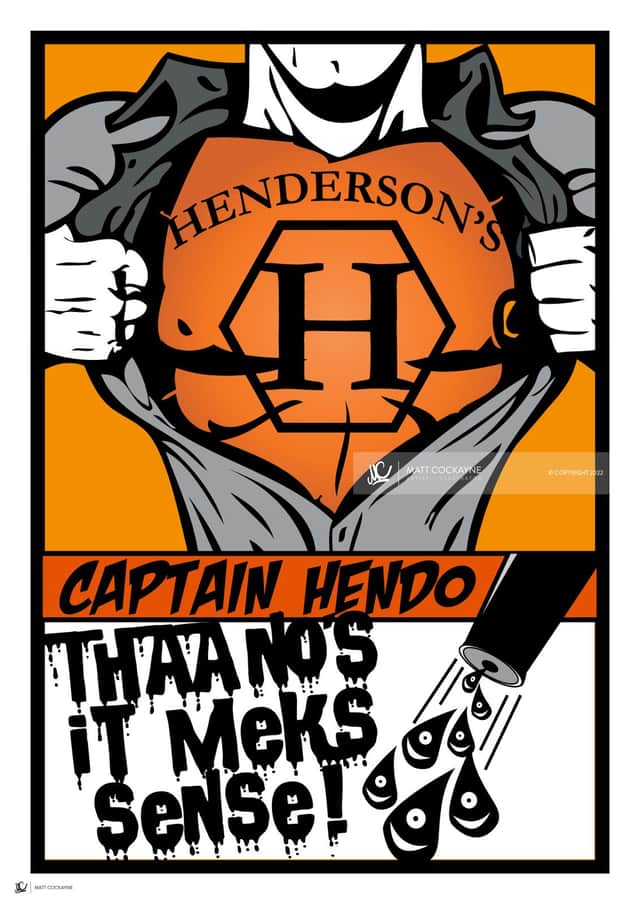 Captain Henderson's was a piece Matt made to honour Henderson's Relish.