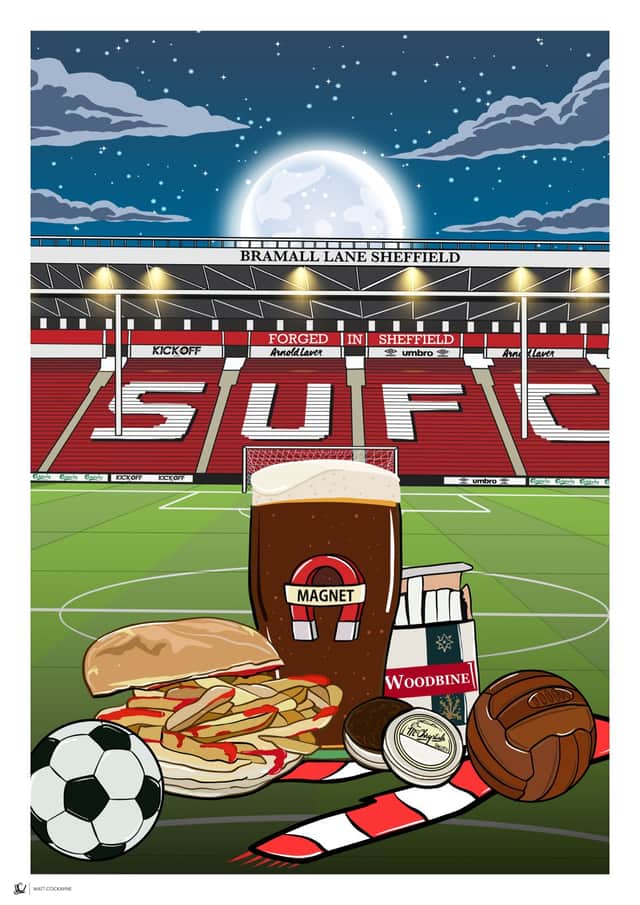 Matt Cockayne has been producing Sheffield-themed art for well over a decade