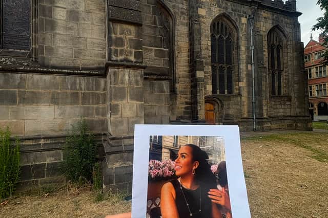 A celebration of life is being held in Sheffield today for Shanice Brookes