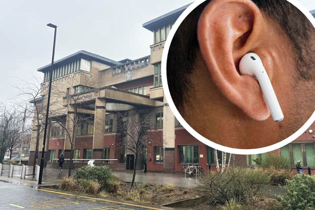 Sheffield burglar Callum Denton, of Deerlands Avenue, was tracked using the AirPods he stole to a shop where he tried to sell them
