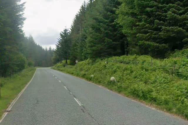 The Snake Pass was closed for over five hours. Photo: Google
