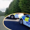 Police closed the Snake Pass after a biker was injured in a crash. Photo: Google / Iconic Media