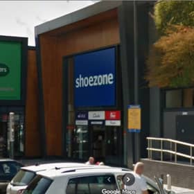 The former Shoezone store at the St James Retail Park, Sheffield. Photo: Google