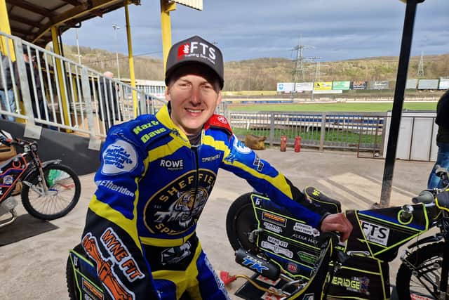 Sheffield Tigers rider Jye Etheridge. Photo: David Kessen, Iconic Media