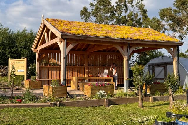 The Outdoor Classroom at Whirlow Hall Farm, Sheffield, will provided an outdoor learning space putting children and young people directly in contact with nature.