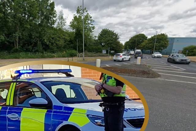 Carlton Road, Barnsley, was closed after a crash this morning. Photo: Google / Iconic Media