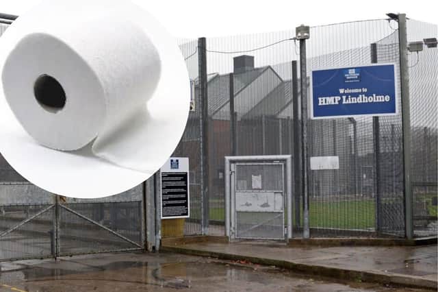 In addition to Thomas’ cell, the romping couple used a toilet designated for prison officers at HMP Lindholme for their forbidden liaisons
