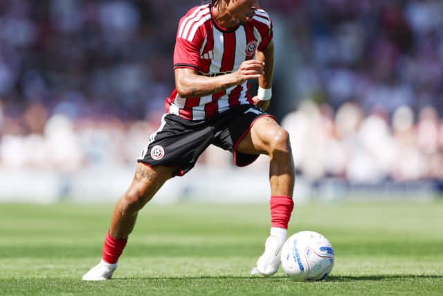 Romelle Donovan completed the first 45 minutes against Chesterfield.
