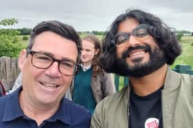 Sheffield councillor Minesh Parekh (right) is calling on incoming Prime Minister Andy Burnham to bring Yorkshire Water under public control as the utilities firm is set to be downgraded to the lowest level 