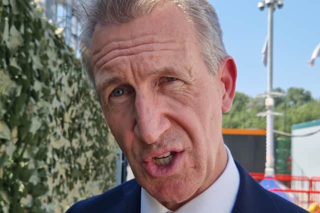 Defence secretary Dan Jarvis, who is also MP for Barnsley, said he wanted to make sure the government was investing in South Yorkshire.