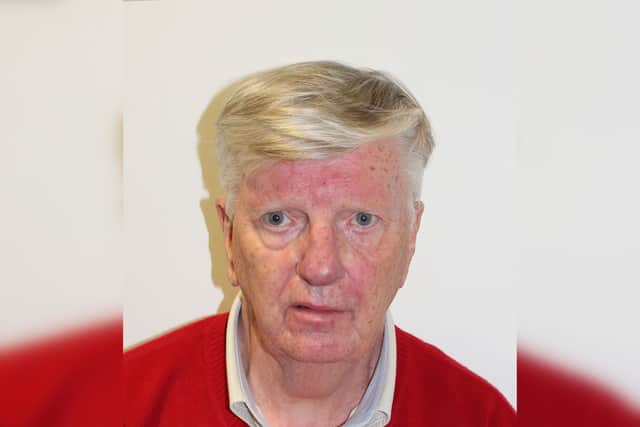 John Grant, aged 77, of Colney Hatch Lane, Hornsey, north London, was a member of a church in Barnsley between 1973 and 1984. Photo:  Metropolitan Police