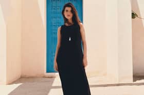 The M&S Round Neck Fringed Midi Column Dress is a versatile summer style that's easy to pack and wear throughout a holiday