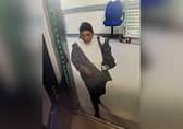 Police have released this image of a woman they would like to speak to in connection with a theft at Sheffield's Northern General Hospital 