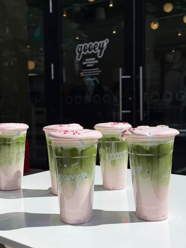 Gooey's recently launched matcha range is already hugely popular.