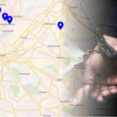 The Star has broken down data from police.uk - the national policing website for England - to map out the worst streets in the city for different types of crime