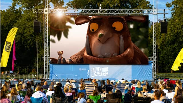 Families can enjoy open-air cinema beneath the stars, including The Gruffalo and Stick Man double bill.