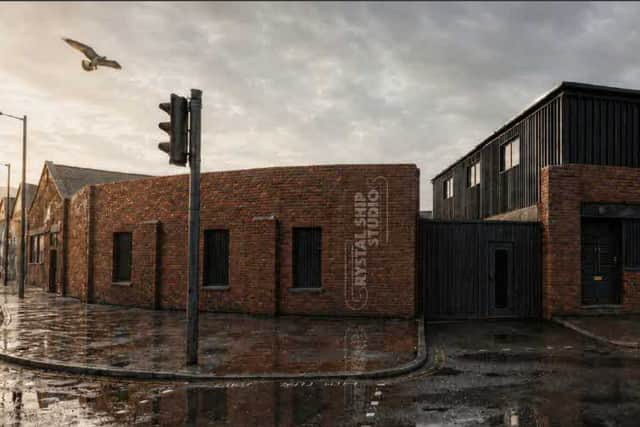 This is how Crystal Ship Studios, Warren Street, near Attercliffe, Sheffield, could look under extension plans. Sheffield. Picture: Studio JAMB