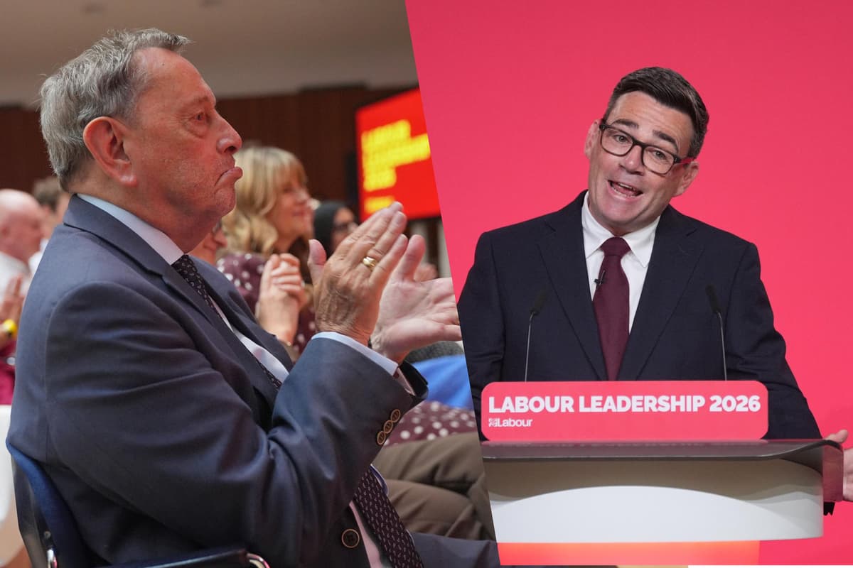 Andy Burnham celebrates former Sheffield MP Lord Blunkett in first speech ...