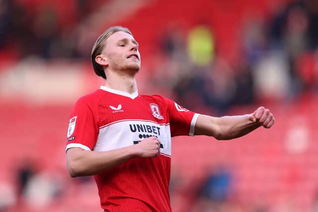 Middlesbrough left-back Finley Munroe is expected to join Blackpool on loan.