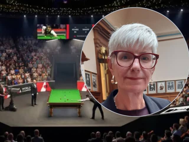 Coun Fran Belbin, leader of Sheffield City Council, said expanding the Crucible would deliver over £200m boost for Sheffield economy.