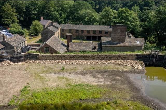 The mill pond at Abbeydale Industrial Hamlet. Photo: Sheffield Council