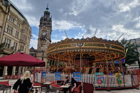The Carousel is on Fargate for Sheffield by the Seaside. Photo: David Kessen, Iconic Media